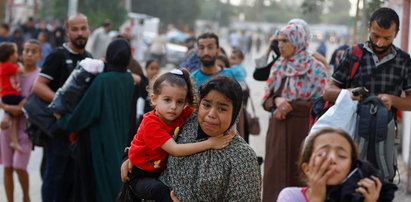 Masowy eksodus ze Strefy Gazy. Ponad 180 tys. cywili opuściło swoje domy po odwecie Izraela