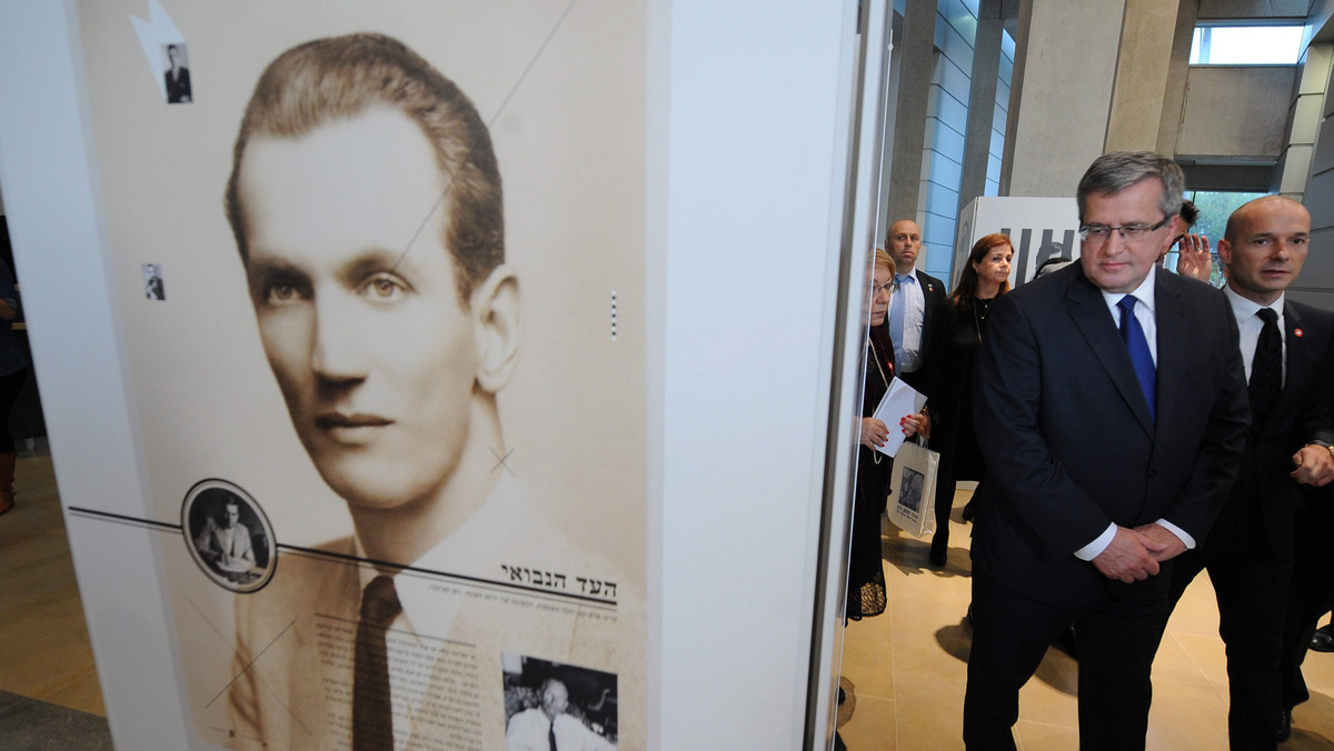 Wystawę "Jan Karski - świadek wolności" otwarto dziś w Centrum Icchaka Rabina w Tel Awiwie. Karski wierzył, że można przeciwstawić się złu - podkreślił kończący wizytę w Izraelu prezydent Bronisław Komorowski.