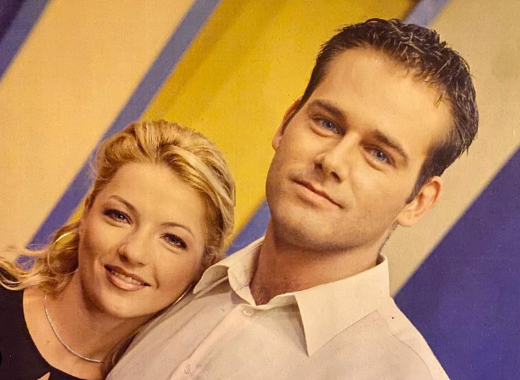 Pavel Bruchala a Šimkovičová, keď pôsobili v TV Markíza.