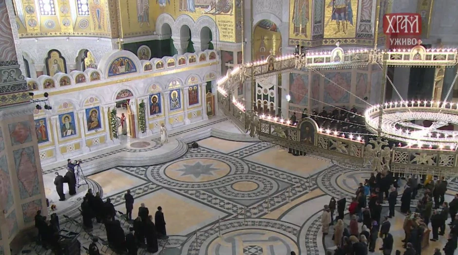 Sveta arhijerejska liturgija u Hramu Svetog Save