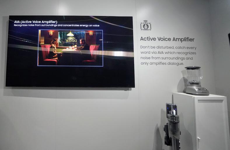 Active Voice Amplifier - telewizor w czasie rzeczywistym reaguje na hałas otoczenia
