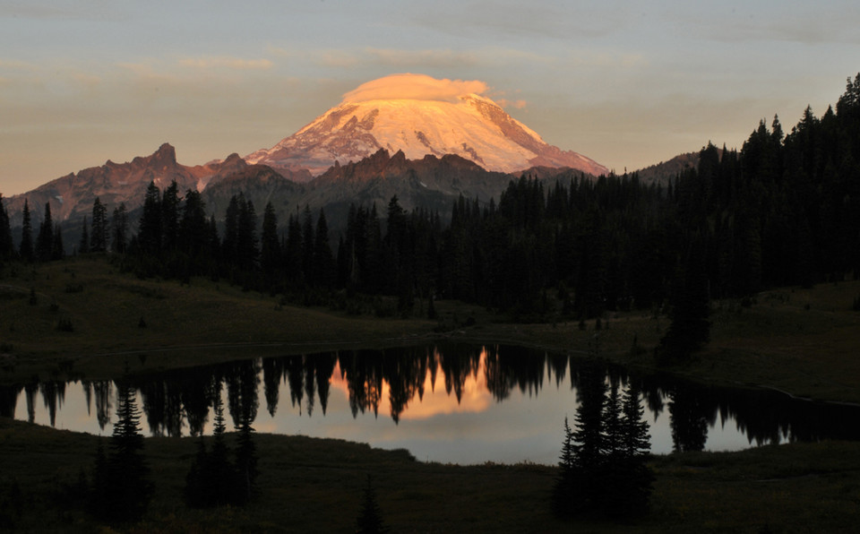 Park narodowy wulkanu Mount Rainier