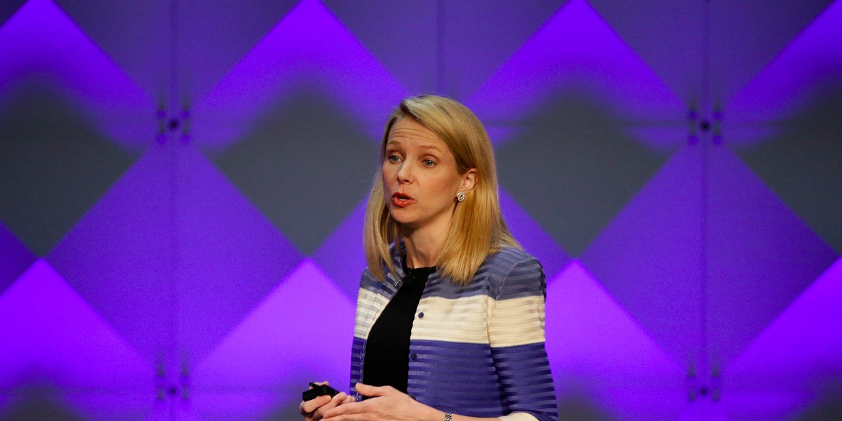 Yahoo CEO Marissa Mayer