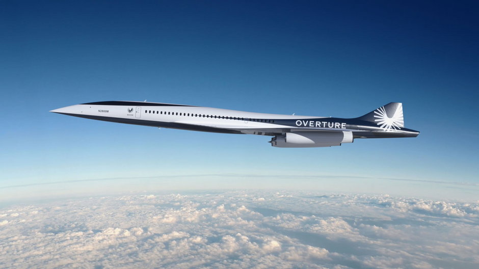 Celem założenia firmy Boom w 2014 roku jest wznowienie pasażerskich lotów naddźwiękowych. Portfel zamówień i listów intencyjnych na projektowane samoloty Overture obejmuje 130 maszyn. Zainteresowanie projektem wykazały między innymi American Airlines, United Airlines i Japan Airlines.