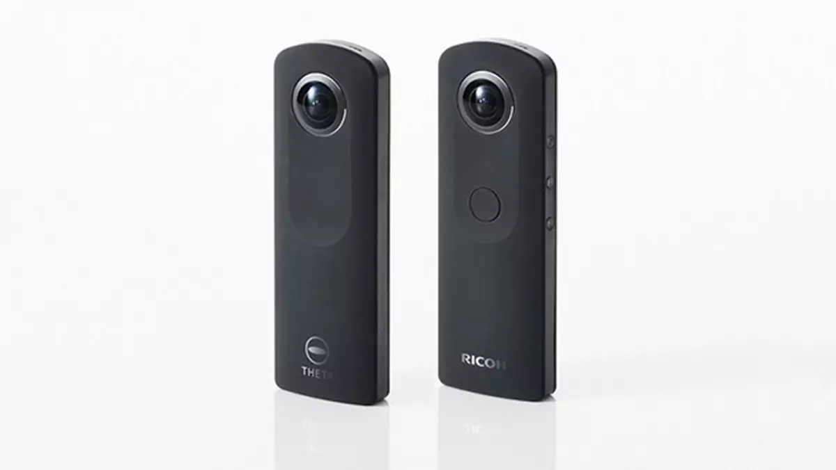 Ricoh Theta S - kamera Full HD rejestrująca 360 stopni (IFA 2015)