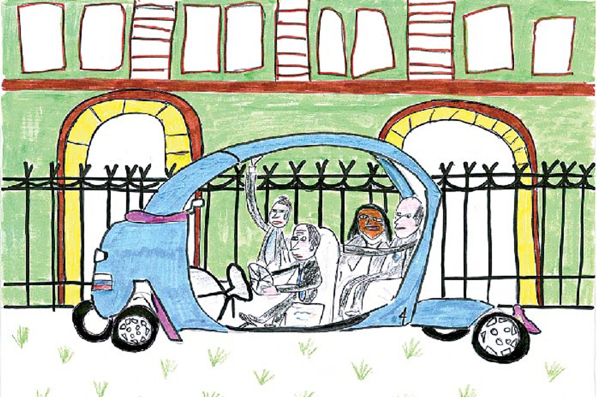 Tak dzieci widzą rosyjskiego prezydenta