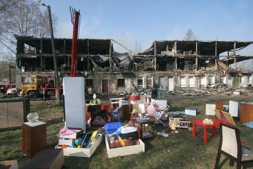 Pożar w Kamieniu