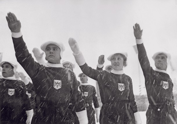 Reprezantacja Austrii w Garmisch-Partenkirchen, luty 1936 r.