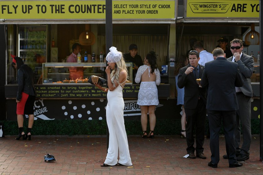 Melbourne Cup Day at Flemington Racecourse in Melbourne