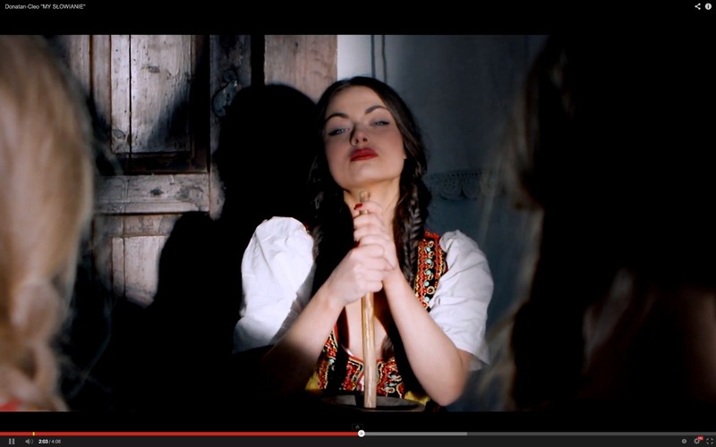 Kadry z klipu do piosenki 'My Słowianie'