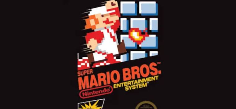 Zafoliowana kopia Super Mario Bros. najdrożej sprzedaną grą w historii