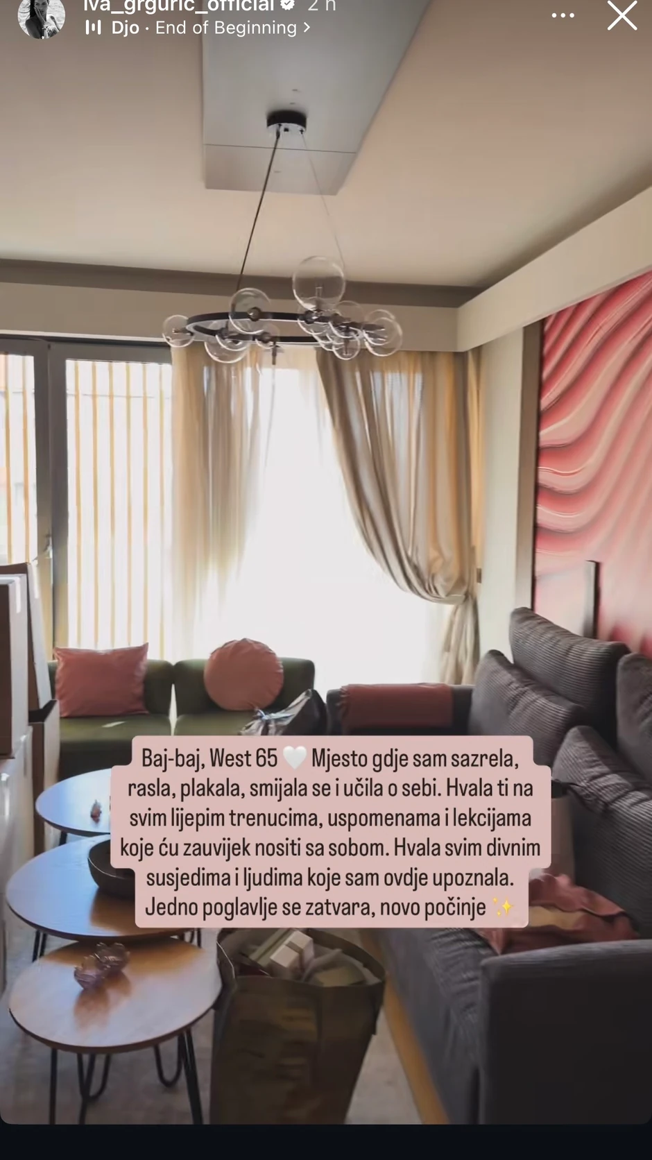 Iva Grgurić kupila stan u Beogradu na vodi: Snimila unutrašnjost, sve pršti od luksuza