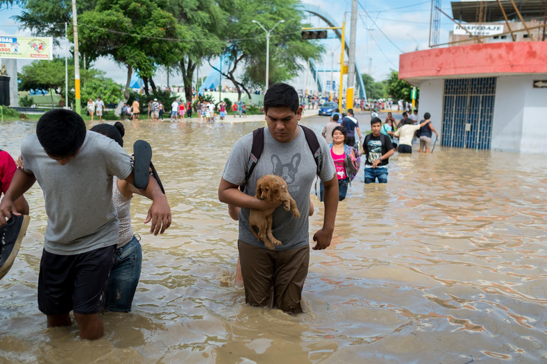 Powódź w Peru, spowodowana poprzednim El Niño z 2017 r.