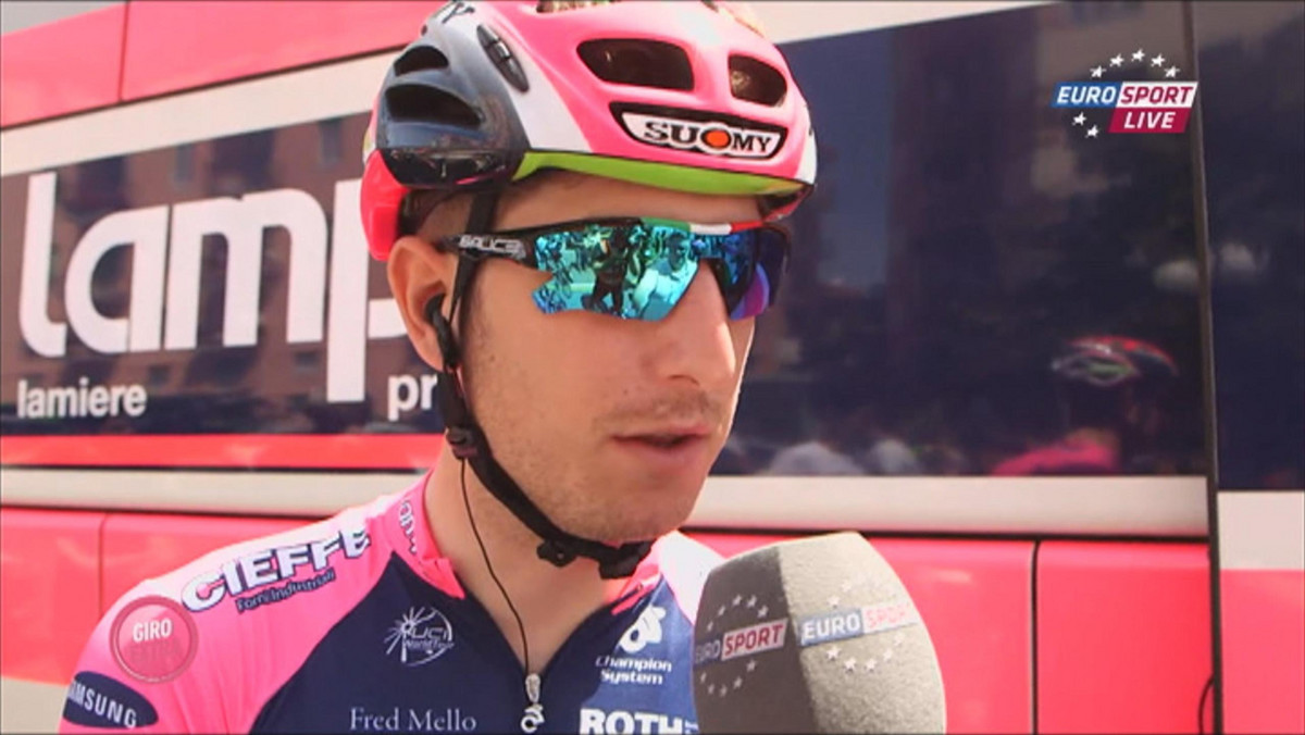 Sacha Modolo (Lampre-Merida) wciąż czeka na pierwsze zwycięstwo w tegorocznym Giro d'Italia. Piątkowy etap z metą w Foligno włoski sprinter ukończył na trzecim miejscu, ustępując Andre Greipelowi (Lotto-Soudal) i Giacomo Nizzolo (Trek-Segafredo). - Chyba za wcześnie rozpocząłem finałowy sprint - powiedział na mecie Modolo.