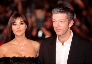 Monika Beluči i Vensan Kasel 2008. u Rimu 