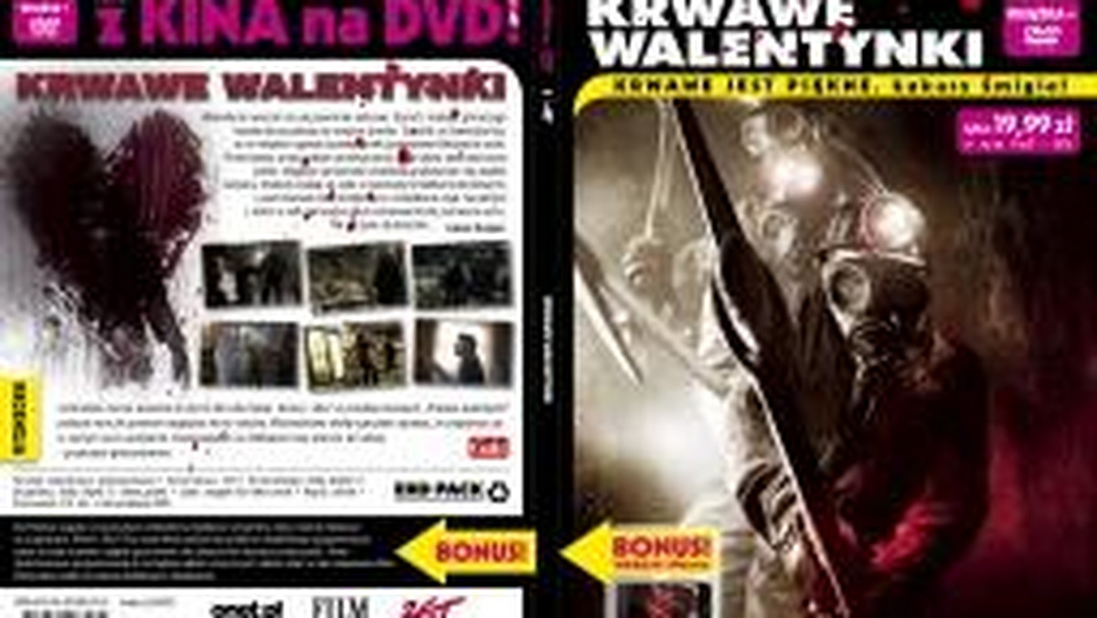 Już od dzisiaj można kupić film "Krwawe walentynki" w ramach akcji "Z kina na DVD". Można go również wygrać w naszym konkursie.