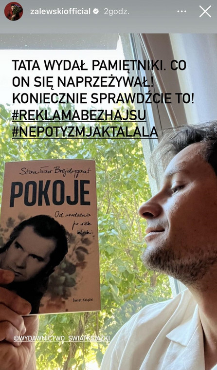 Krzysztof Zalewski na Instagramie