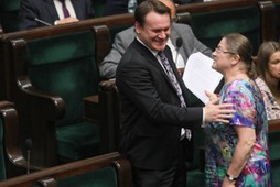 Krystyna Pawłowicz i Dominik Tarczynski