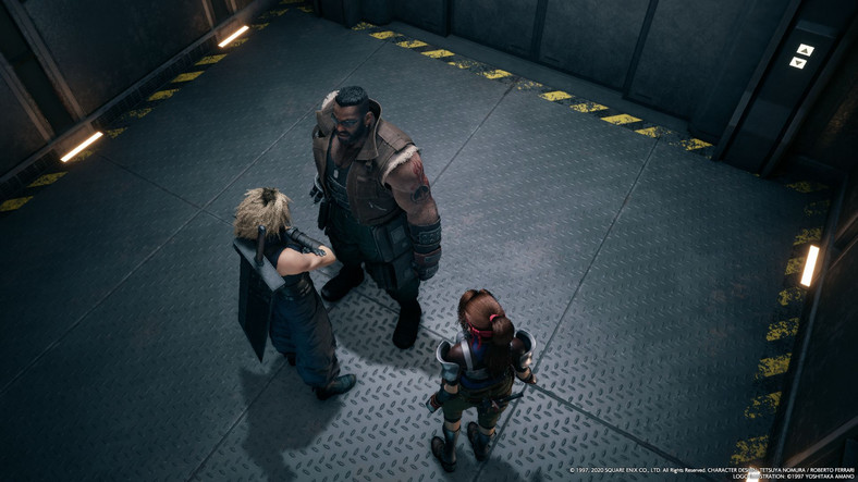 Final Fantasy VII Remake - screenshot z wersji na PlayStation 4