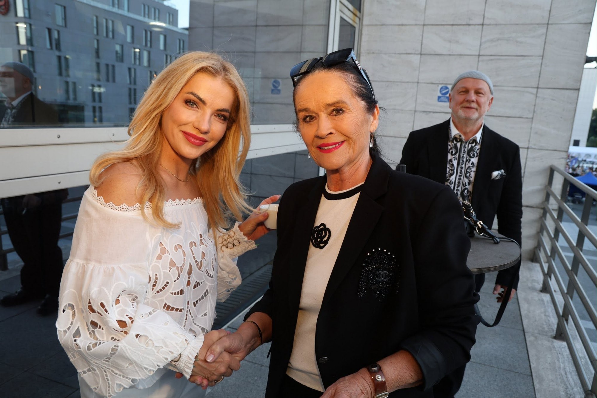 Ministerka kultúry Martina Šimkovičová a herečka Hana Gregorová.