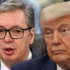 Aleksandar Vučić i Tramp