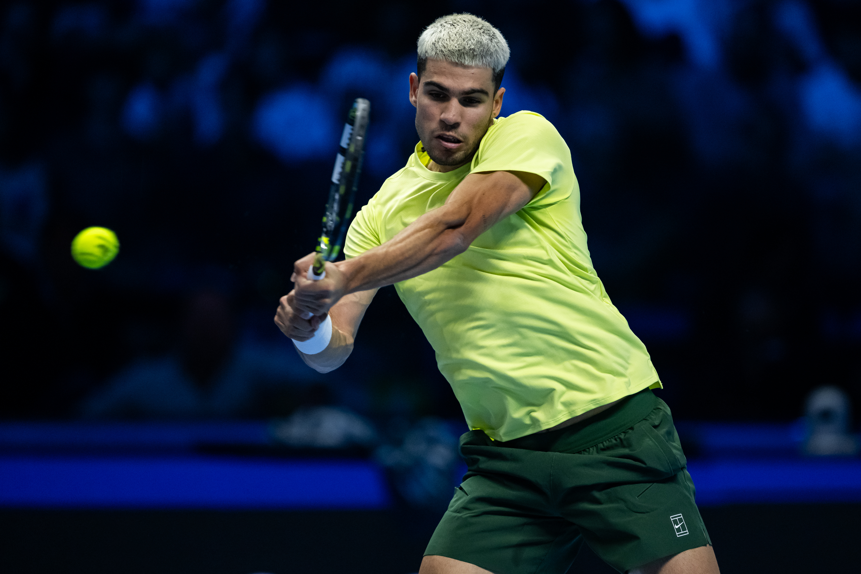 Carlos Alcaraz debuta con un triunfo en las ATP Finals en su camino al número 1