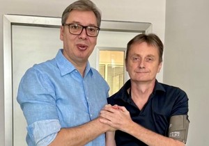 Aleksandar Vučić i Darko Glišić