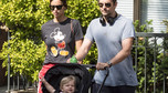 Bradley Cooper i Irina Shayk na spacerze z córką