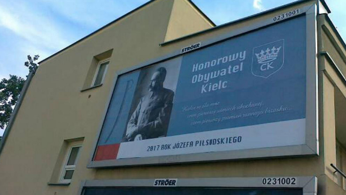 Kilkanaście billboardów, prezentujących sylwetkę marszałka Józefa Piłsudskiego i jego bliskie związki z Kielcami, pojawiło się w kilku największych miastach Polski. To kampania promocyjna organizowana przez stolicę regionu świętokrzyskiego, którego marszałek jest honorowym obywatelem.