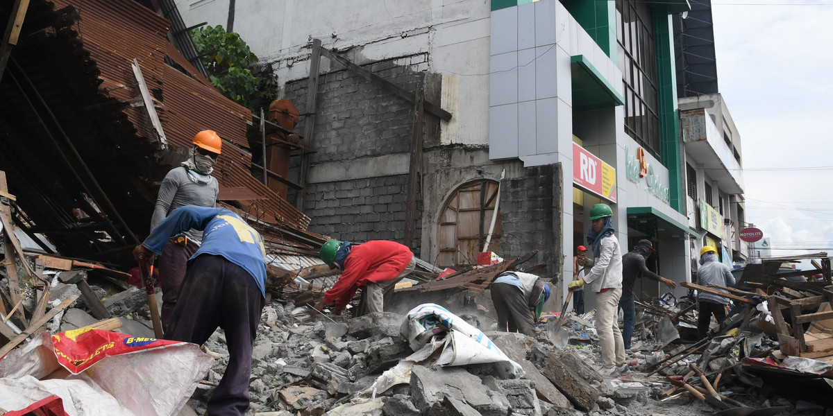 Trzęsienie ziemi na Filipinach