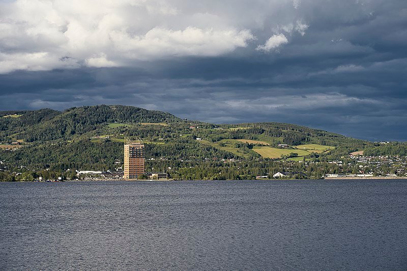 Mjøstårnet w Norwegii