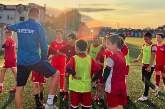 Barsa Academy po prvi put u Beogradu: Mladi fudbaleri trenir