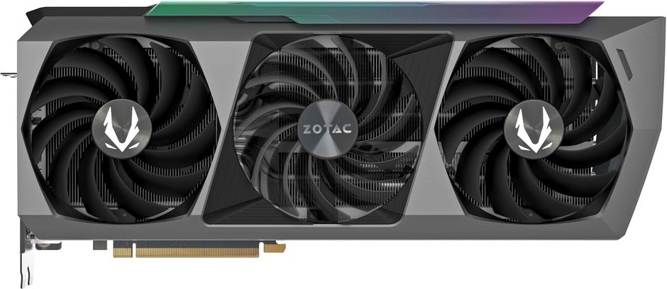 Zotac GeForce RTX 3090 Ti AMP Extreme Holo –układ chłodzenia wyposażony w trzy wentylatory