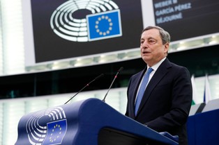 Draghi o rosyjskiej agresji na Ukrainę: To zakwestionowanie największej zdobyczy UE - pokoju