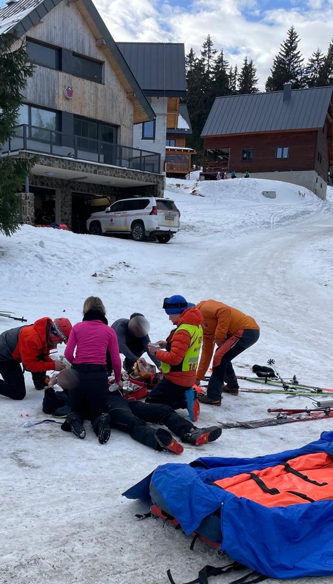 Úspešná resuscitácia na Martinských holiach.