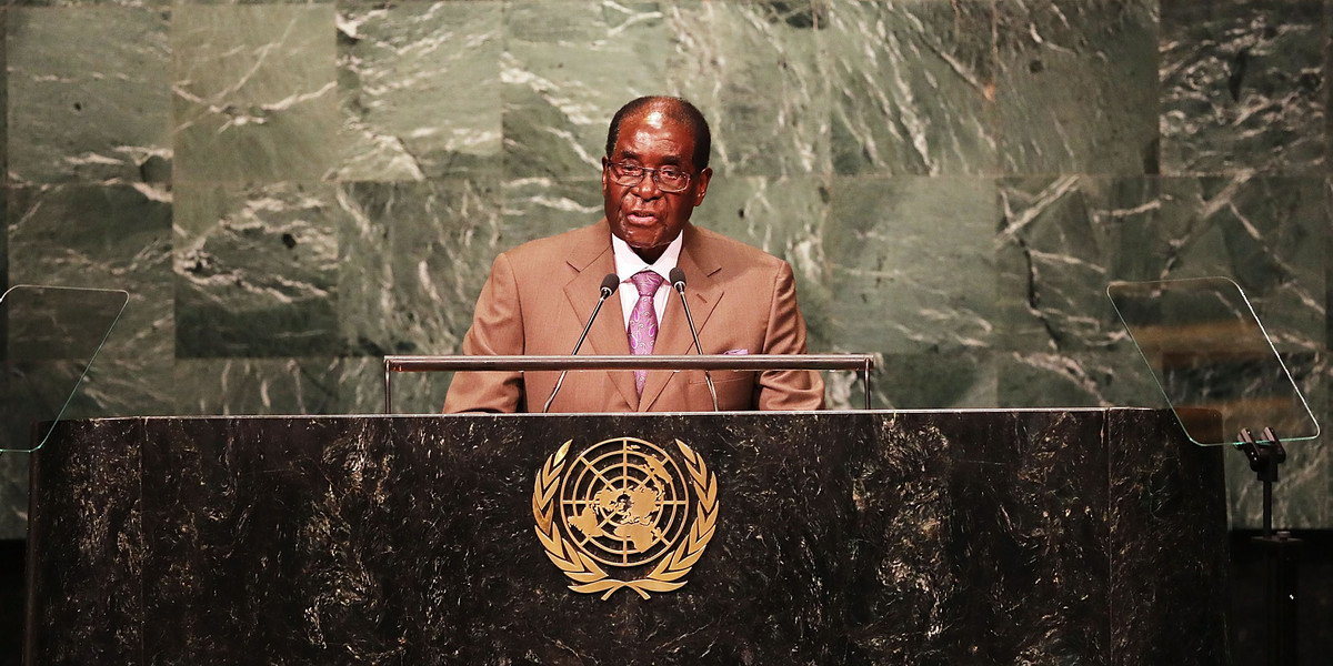 Robert Mugabe, prezydent Zimbabwe