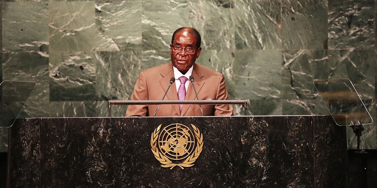 Robert Mugabe, prezydent Zimbabwe