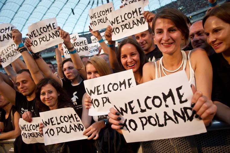 Koncert Depeche Mode na Stadionie Narodowym (fot. Rafał Nowakowski / Onet)