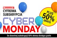 Promocja Cyber MOnday na newsweek.pl