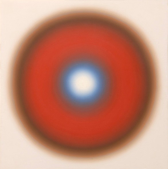 Wojciech Fangor M 89, olej na płótnie, 168 x 168 cm, 1967r