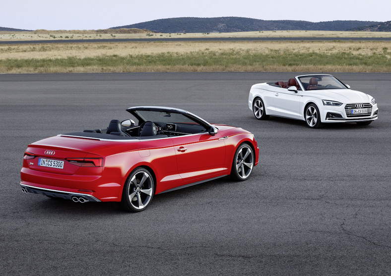 Nowe Audi A5 i S5 Cabriolet