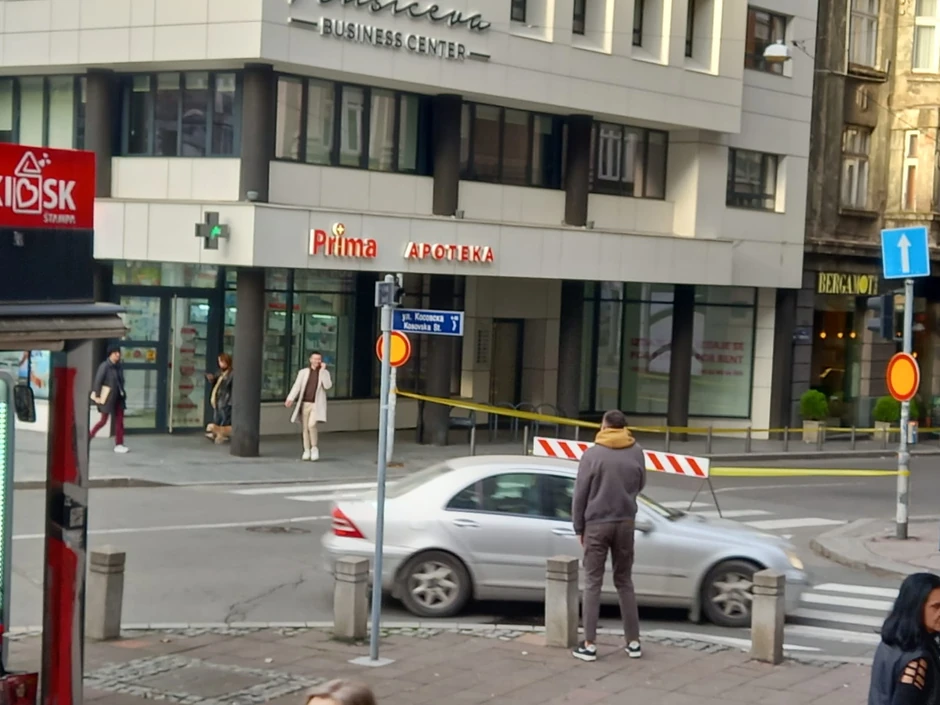 Zatvorena Nušićeva ulica zbog radova u Makedonskoj ulici