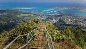 The 'Stairway to Heaven' was built in the 1940s [Getty Images]