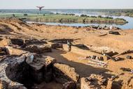 Ruiny kościoła w Starej Dongoli odkryte przez polskich archeologów, Sudan, maj 2021 r.   