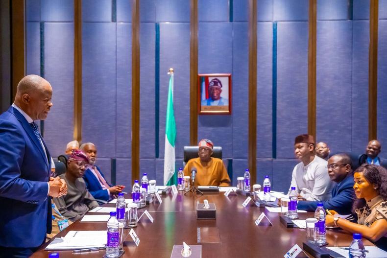 President Bola Tinubu at a meeting with Nigerians in Diaspora Organisation in China (NIDO China) and the Nigerian community in Beijing, China, on Friday [Presidency]