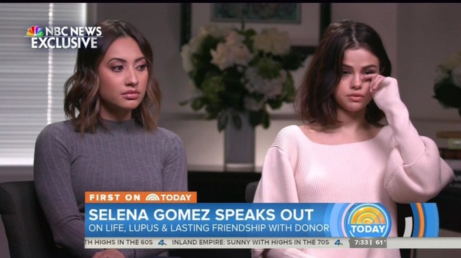 Selena Gomez i Franča Rajsa foto:  NBC / BACKGRID/ Backgrid UK