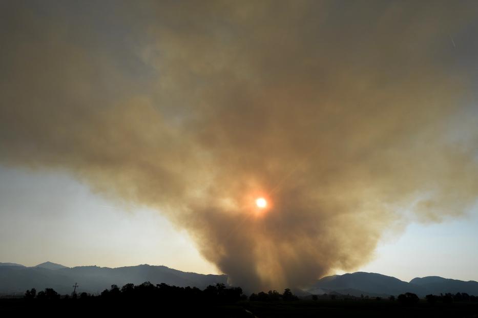 Magyarországot is elérte a kanadai erdőtűzhöz köthető nagy mennyiségű füst / Fotó: Northfoto