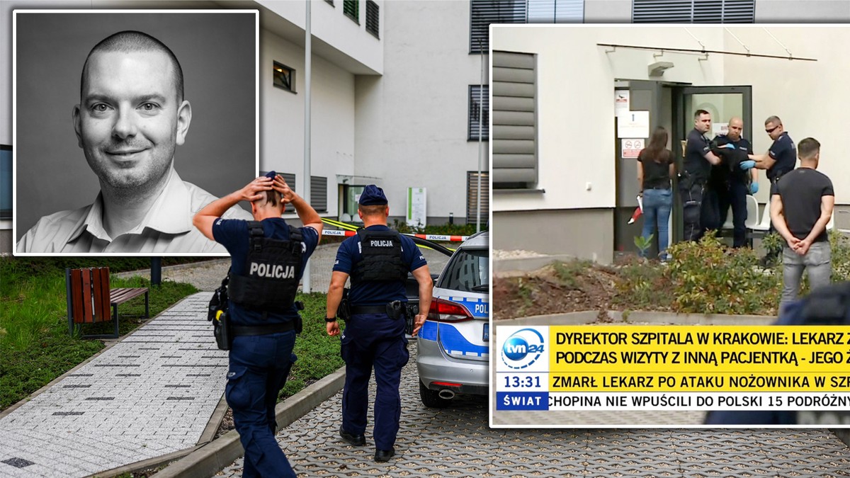 Wiadomo, kim jest nożownik, który zamordował lekarza w Krakowie. Jarosław W. to ratownik!