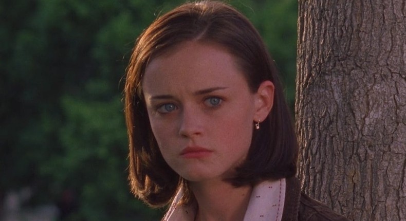 Alexis Bledel as Rory Gilmore on Gilmore Girls.Warner Bros. via Netflix