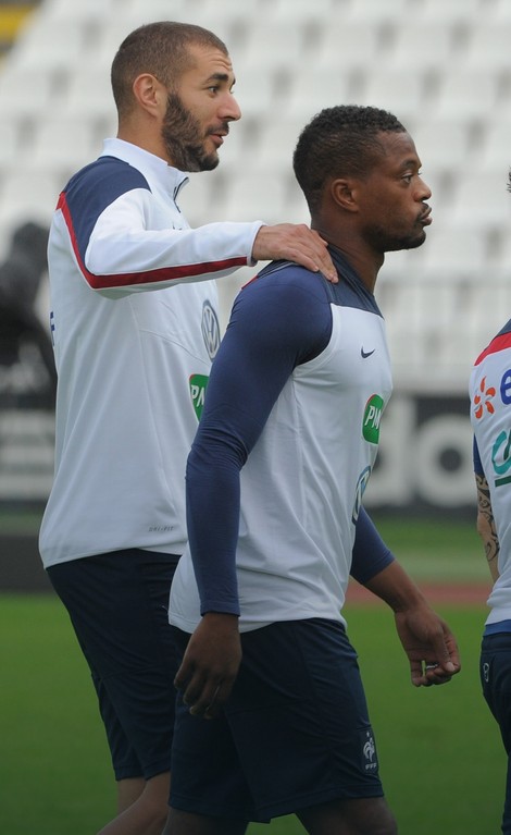 Karim Benzema, Patris Evra